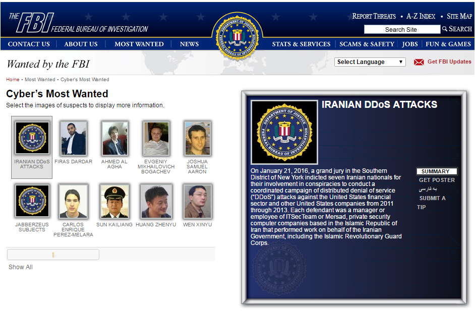 FBI Website