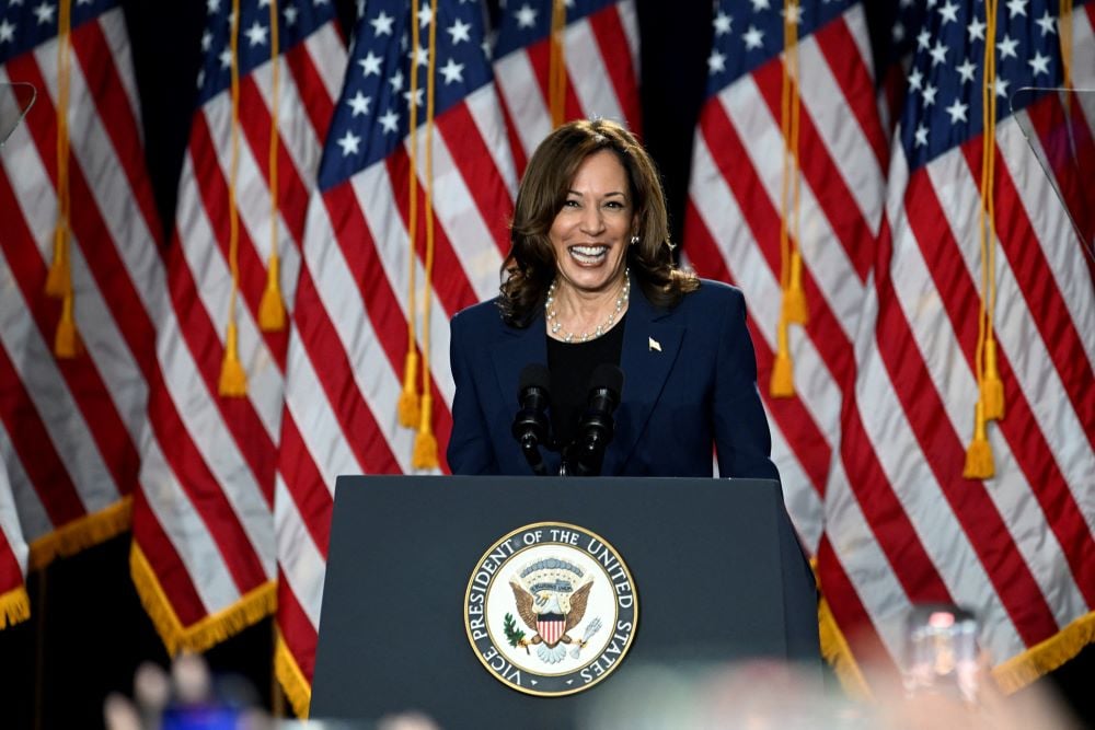 Harris Blasts Trump at Her First Campaign Rally