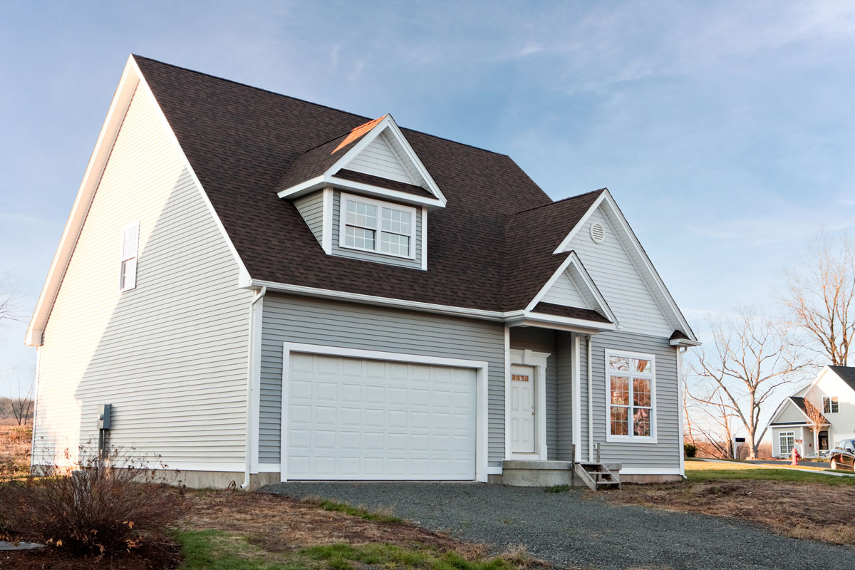 10. The exterior of the home