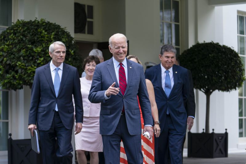 Cracks Already Forming in Biden’s Big Infrastructure Deal