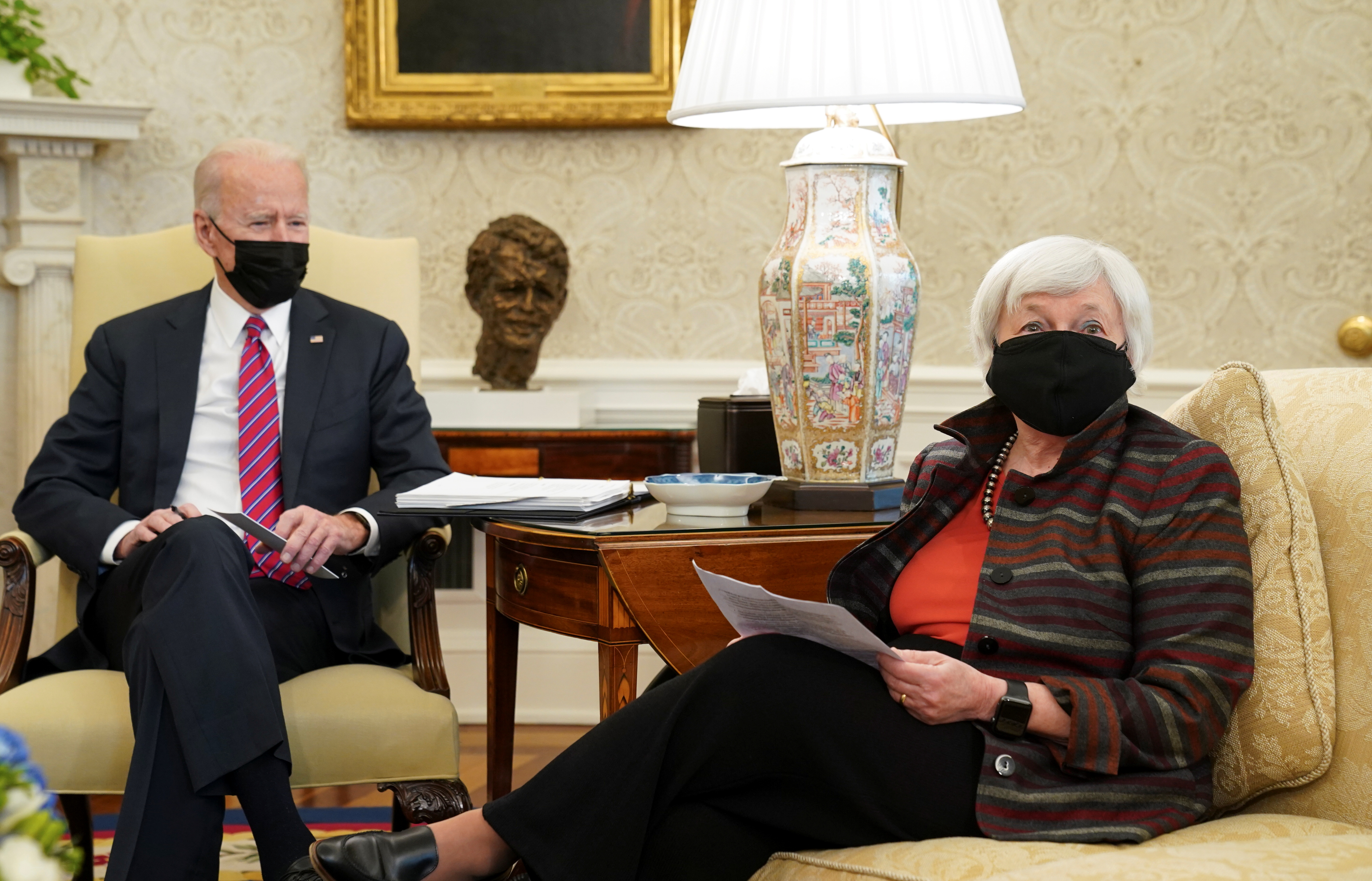 Yellen Touts the Biden Economic Agenda