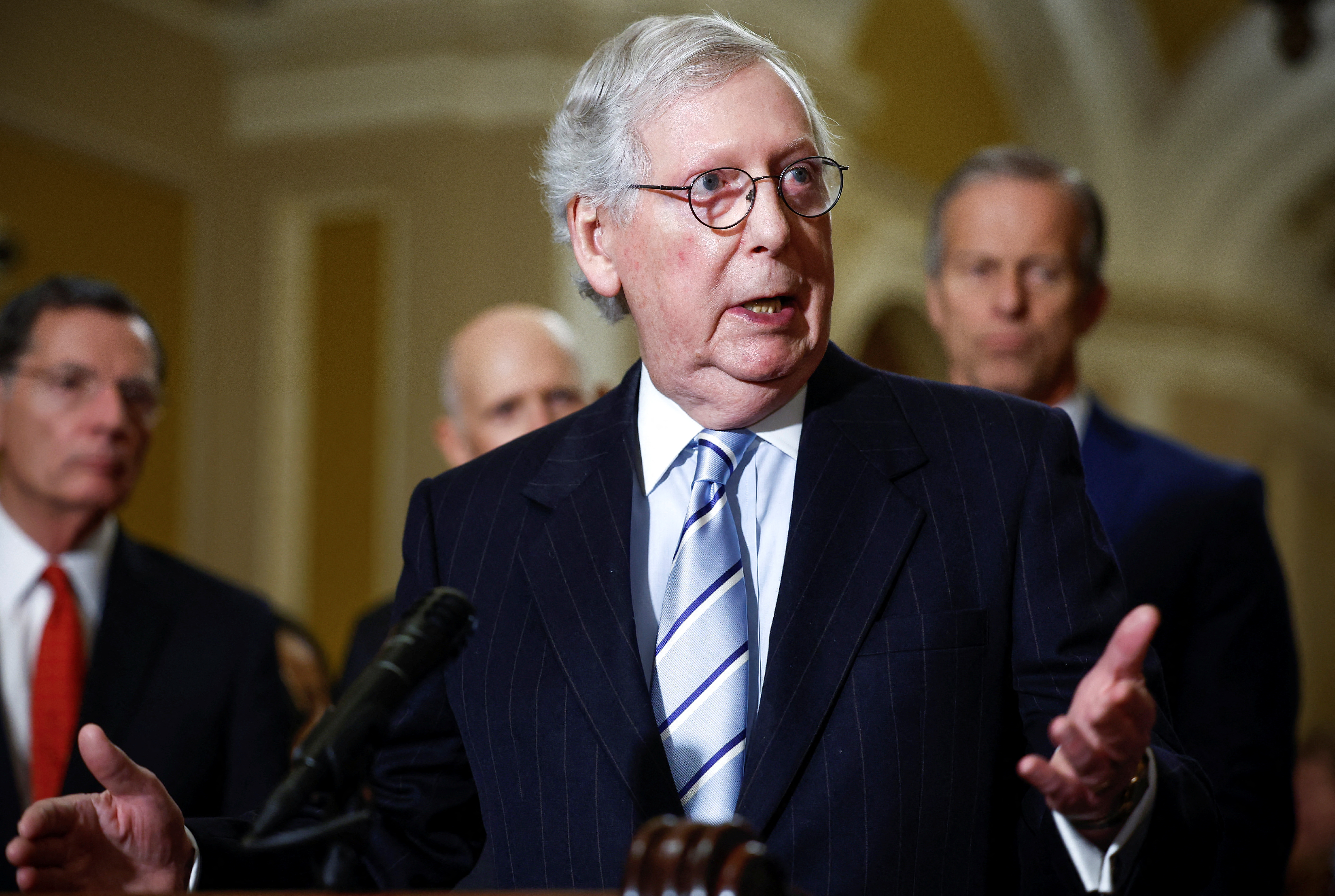McConnell Slams Scott as Republicans Feud Over Social Security