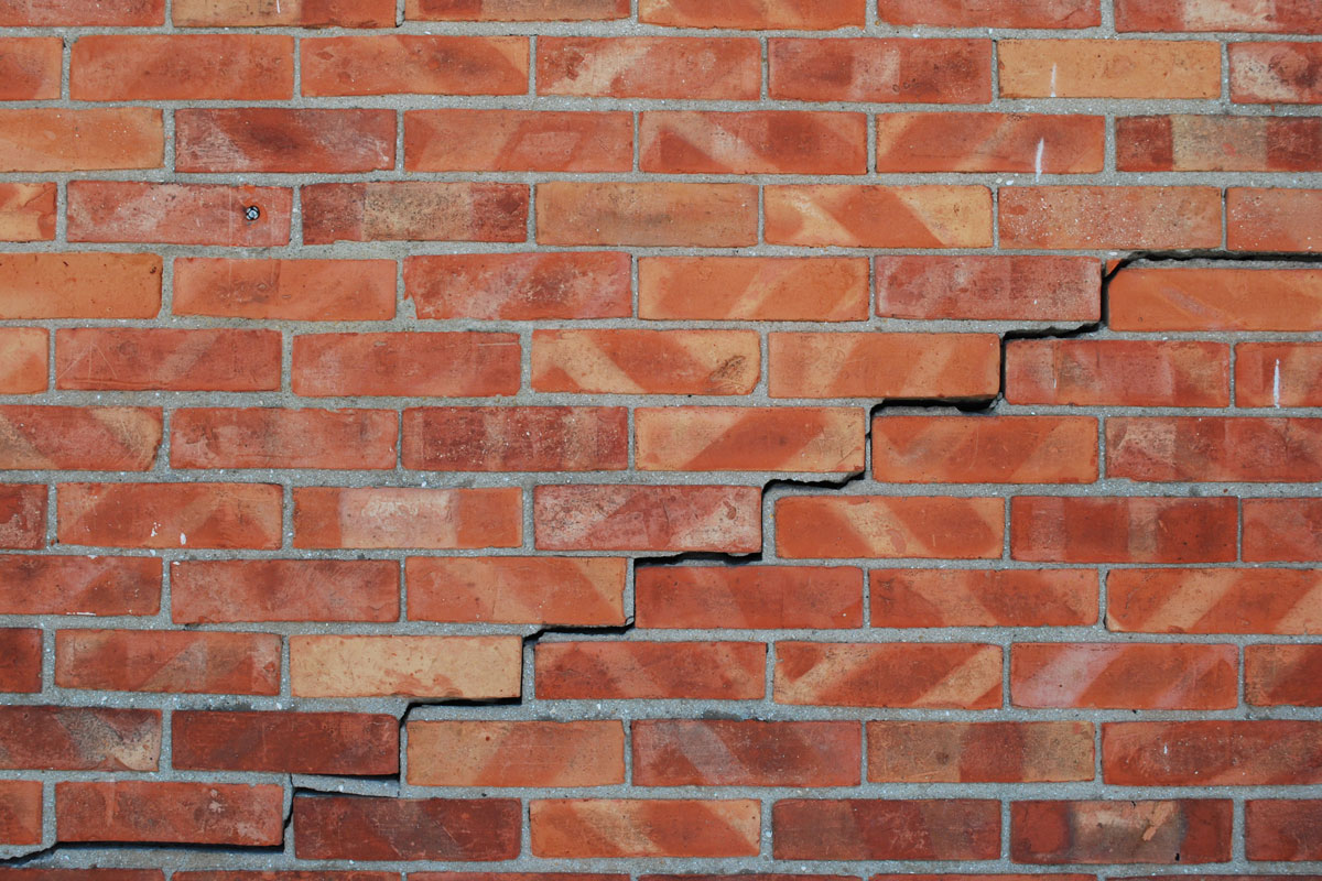 3. Cracks in the walls