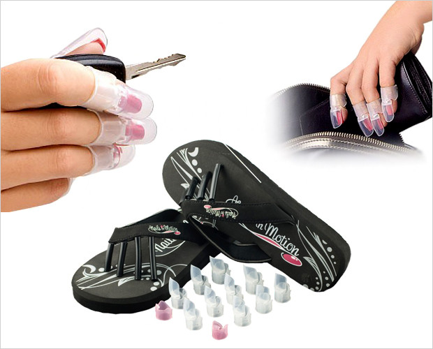 The problem: You mess up your mani-pedi right after you leave the salon.