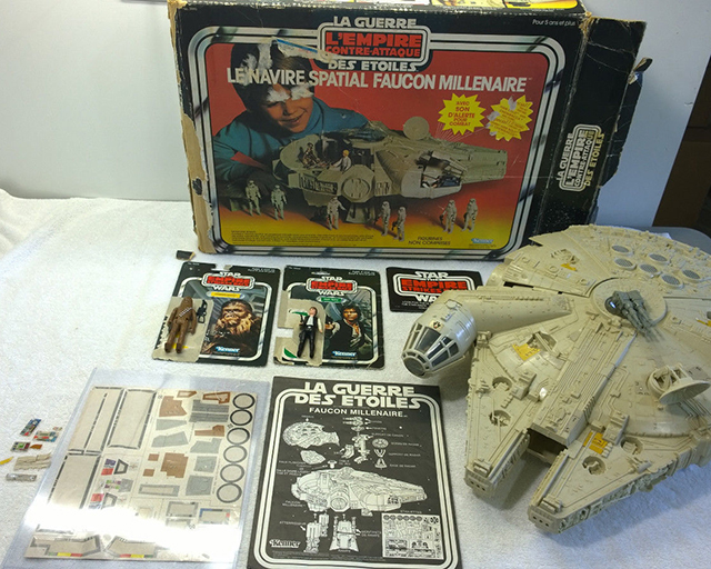 1980 Millennium Falcon toy