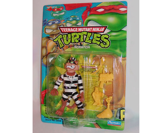 Scratch figurine