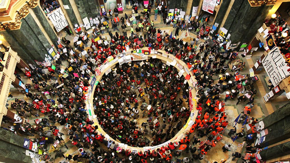 How Unions’ Trickle-Down Effect Trickled Away