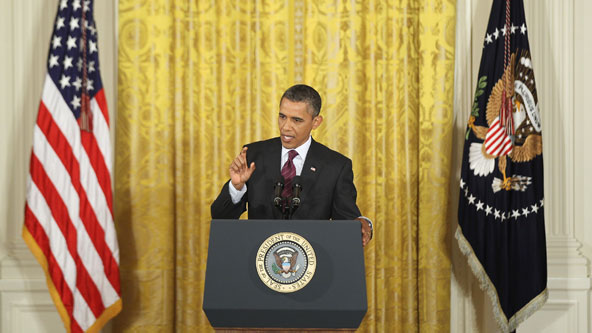 Obama Chastises GOP over Taxes, Debt Deadlock