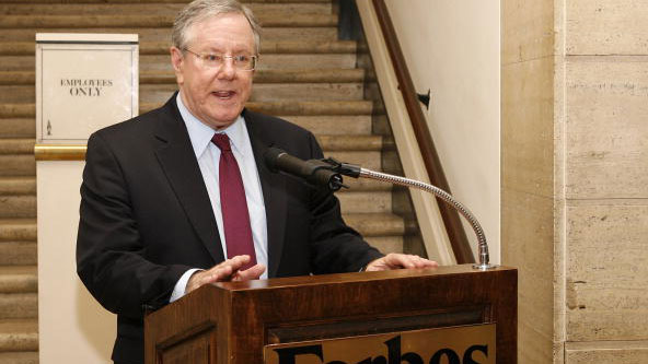 Steve Forbes’s Golden Plan to Save the Economy