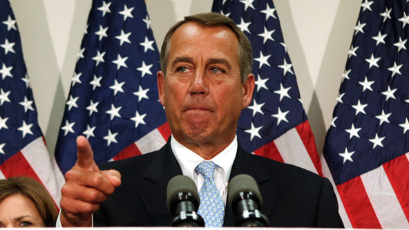 Boehner’s Credibility Wanes As Shutdown Crisis Mounts