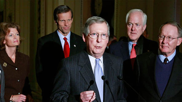 McConnell, the Senate’s ‘Dr. No,’ Emerges as Key Deal Maker