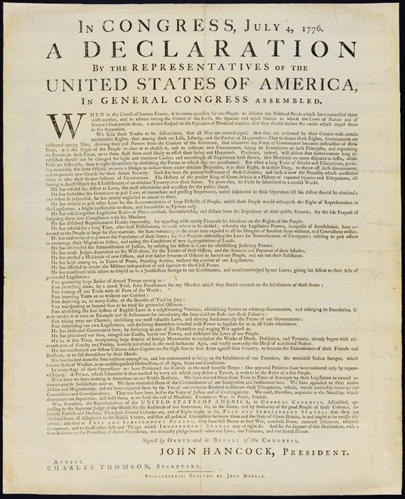 Declaration of Independence