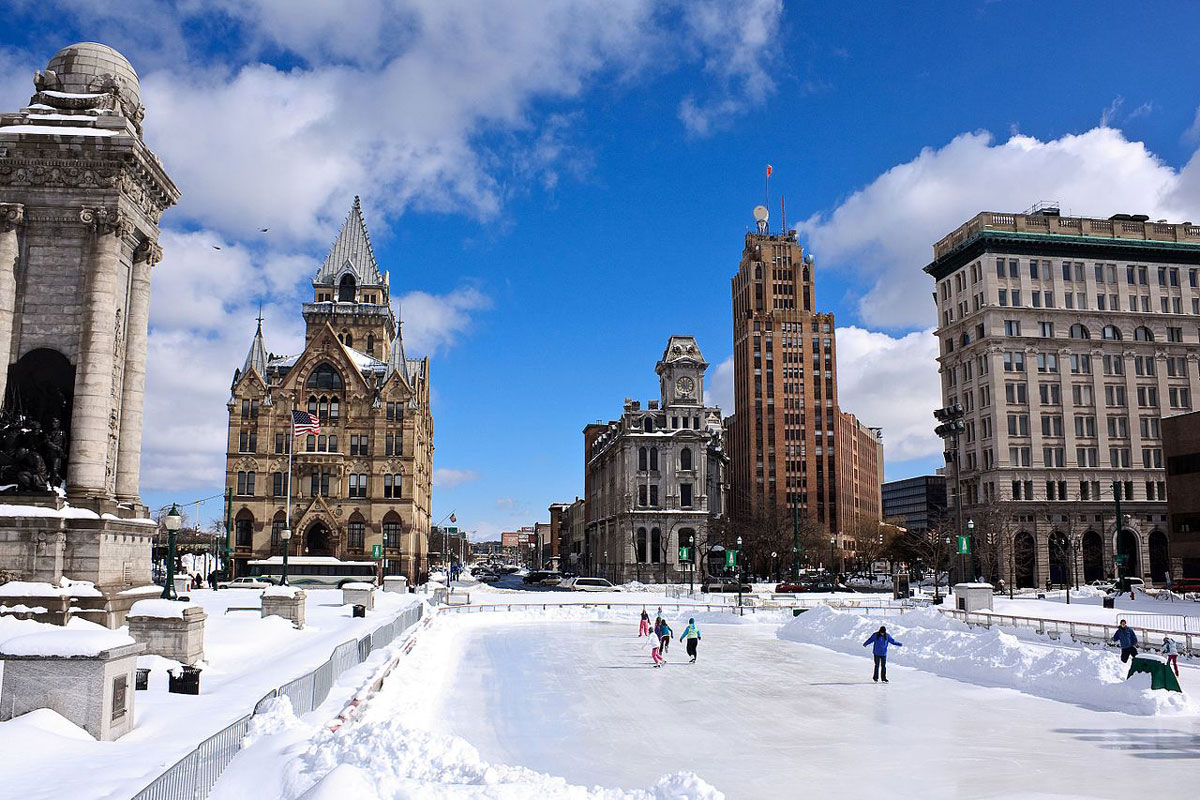 20. Syracuse, New York